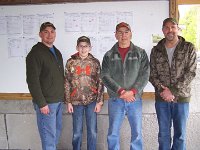 Match 4 - Score Relay Winners - Shawn Auman, Wyatt Auman, John Mekis, Dave Parker